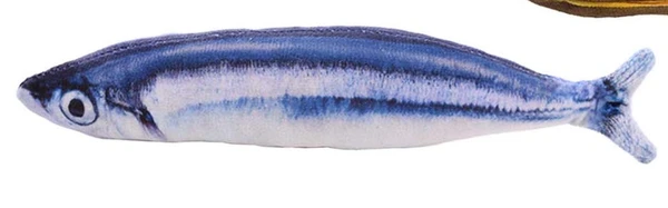 1pc Soft Fish Cat Toy 20cm – Realistic Plush Toy for Cats