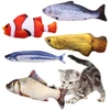 1pc Soft Fish Cat Toy 20cm – Realistic Plush Toy for Cats