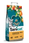 Sanicat Essential Oils Orange Floral Ultra Clumping Cat Litter 10Kg