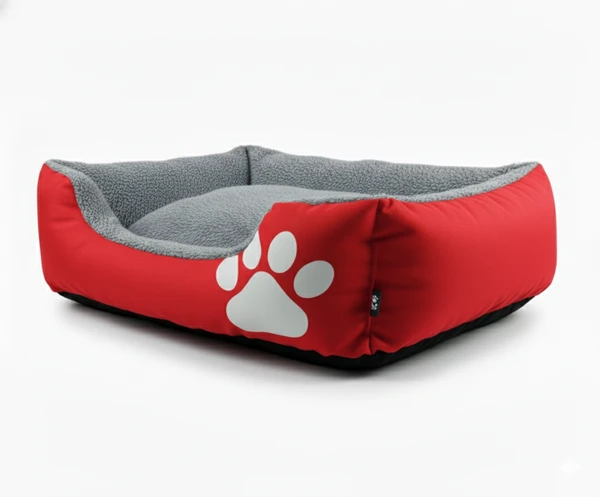 Reversible Double-Face Pet Bed – Waterproof & Warm Fur Sides for Summer & Winter | Comfortable Dog & Cat Bed (Small)