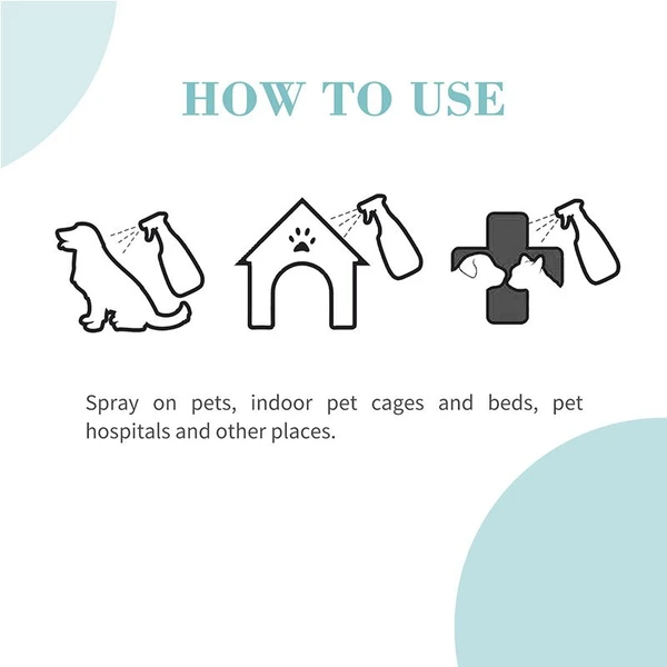 Bioline Deodorizing Spray 500 ml – Pet & Home Odor Eliminator for Dogs & Cats