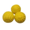 Durable EVA Dog Toy Ball – 7cm Yellow Chew & Training Ball for Medium and Large Dogs (1 pc)