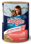 Miglior Gatto Paté for Cats – Tuna & Salmon Wet Food | High-Protein Complete Meal – 400g