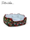 Petmoda Christmas Bed 55*45 cm - Soft Fur Comfort for Cats & Small Dogs