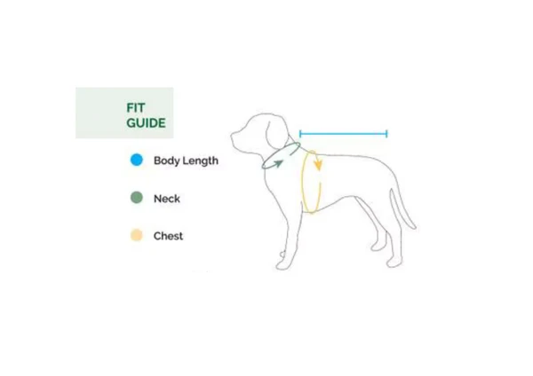 Christmas Pet Outfit – “Dear Santa” Fleece-Lined Dog Shirt, Soft Holiday Costume (Chest 50 cm, Neck 30 cm)