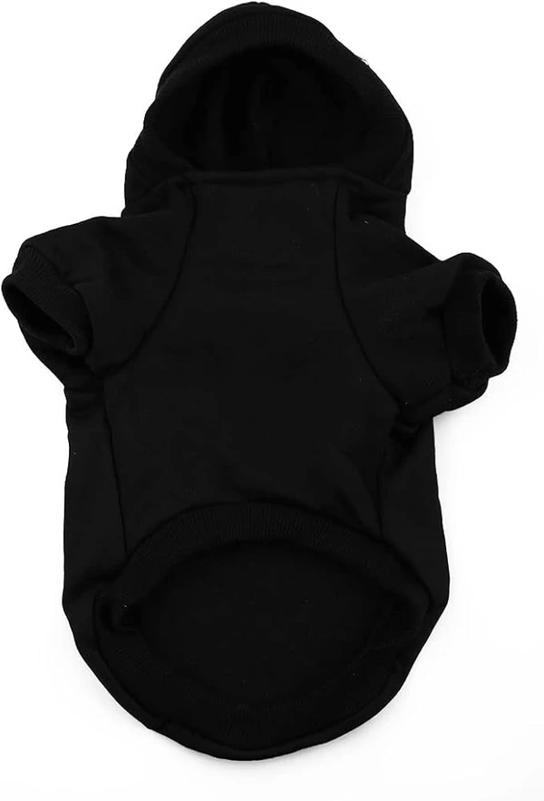 FBI Dog Hoodie – Warm Soft Dog Outfit for Small Breeds (Chest 40 cm)