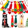 Christmas Dog Necktie – Festive Holiday Tie for Medium & Large Dogs (27 × 7 cm, Neck 45–60 cm)