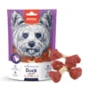 Wanpy Oven-Roasted Duck Jerky Dumbbells for Dogs – High Protein Low Fat Chewy Treats 100g