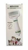 Pet Hair Dryer 2 in 1 Grooming Hair Blower, Adjustable Temperature Hair Comb Brush for Small and Medium Dogs and Cats