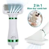 Pet Hair Dryer 2 in 1 Grooming Hair Blower, Adjustable Temperature Hair Comb Brush for Small and Medium Dogs and Cats