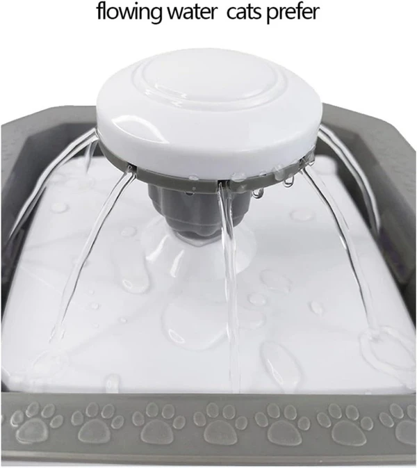 2.5L Quiet Pet Water Fountain with Filter – Automatic Water Dispenser for Cats & Dogs