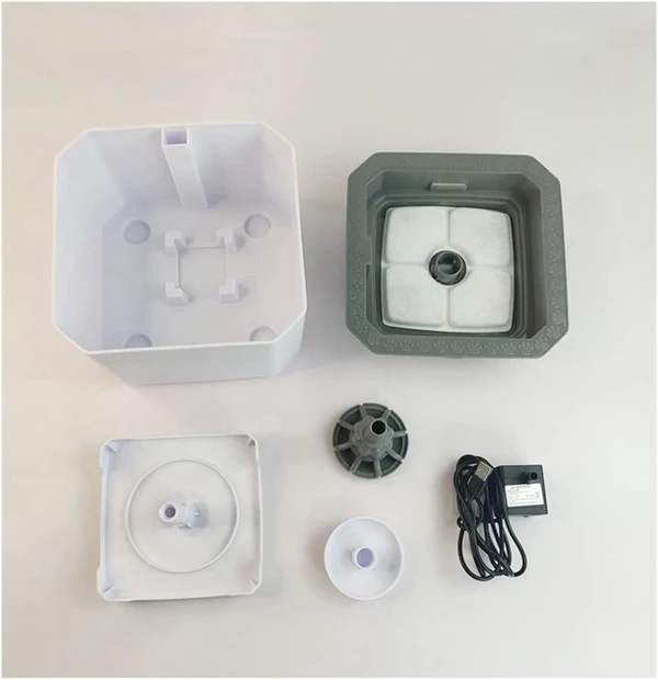 2.5L Quiet Pet Water Fountain with Filter – Automatic Water Dispenser for Cats & Dogs