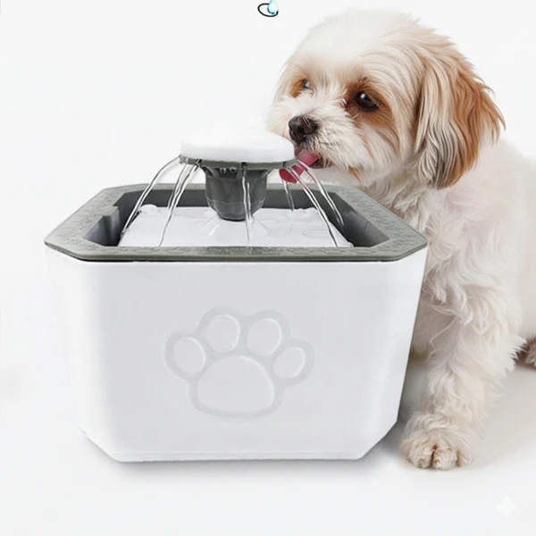 2.5L Quiet Pet Water Fountain with Filter – Automatic Water Dispenser for Cats & Dogs