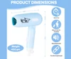 Mini Portable Folding Hair Dryer with 2 Speed Settings - 450W For Cats & Dogs 