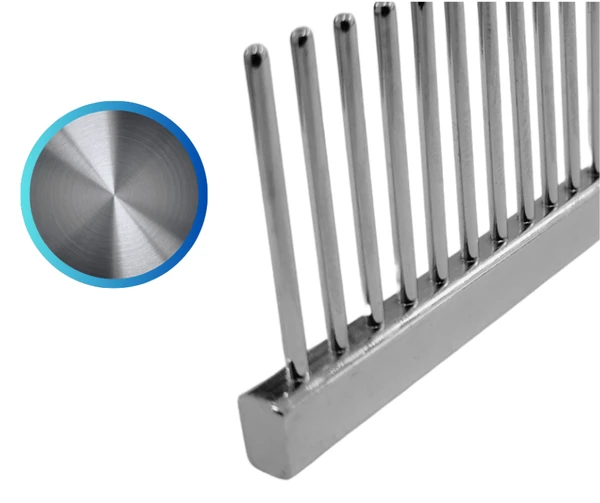 Metal Pet Comb 16.5cm – Stainless Steel Dog & Cat Grooming Comb for Thick Fur & Detangling