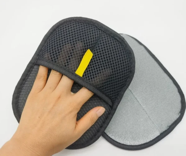 Pet Hair Brush Remover for Cat and Dog Hair Removing From Sofa, Rugs, Carpet, and Clothing, Dual-Direction Scrubbing, Flexible Surface, Finger Pocket Design 23 CM  1 piece 