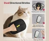 Pet Hair Brush Remover for Cat and Dog Hair Removing From Sofa, Rugs, Carpet, and Clothing, Dual-Direction Scrubbing, Flexible Surface, Finger Pocket Design 23 CM  1 piece 