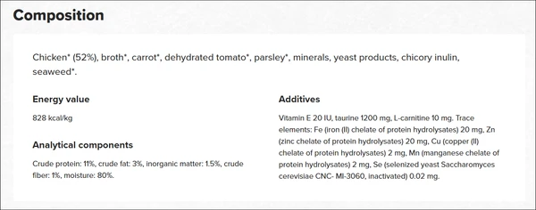 Gosbi Natsbi Steamed Cat Food 80g