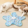 USB Charging Hide and Seek Interactive Hunting Cat Toy with Magic Feather Wand