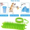 Portable Dog Paw Cleaner – Washer Cup with Silicone Bristles 9x11cm