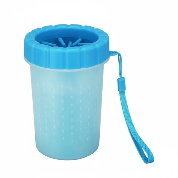 Portable Dog Paw Cleaner – Washer Cup with Silicone Bristles 9x11cm
