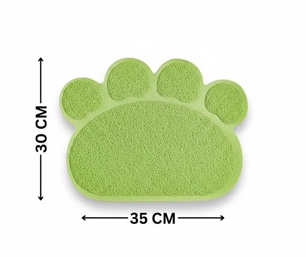 Cat Litter Mat Paw Shape 30 x 35 CM