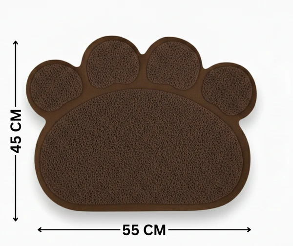 Cat Litter Mat Paw Shape 45 x 55 CM