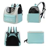 Hello Cat Portable Travel Pet Backpack – Comfortable Foldable Breathable Double Shoulder Bag for Cats & Small Dogs 