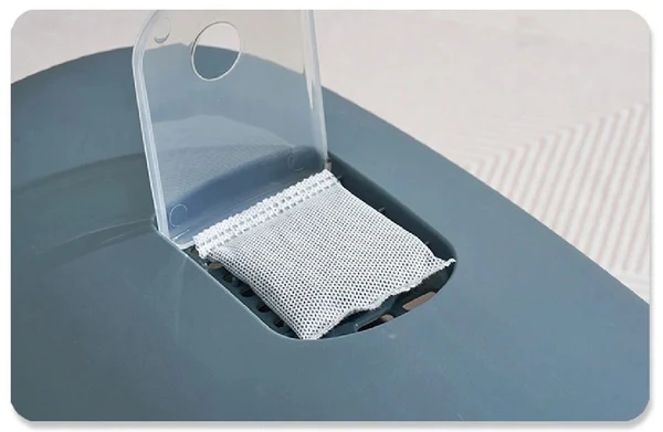 Cute Cat Head Closed Litter Box Enclosed with Scoop & Filter with Odor Control & Drawer Tray 