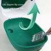 Detachable Enclosed Large Cat Litter Box with Scoop (56x39x40cm)