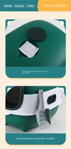 Detachable Enclosed Large Cat Litter Box with Scoop (56x39x40cm)