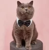Pet Bow Tie Collar for Dogs & Cats – Adjustable Formal Bowtie Necktie for Small to Medium Pets (Size M)