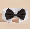 Pet Bow Tie Collar for Dogs & Cats – Adjustable Formal Bowtie Necktie for Small to Medium Pets (Size M)