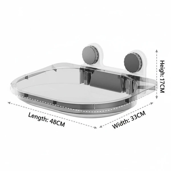 Comfortable Cat Window Perch Bed with Strong Suction Cups for Indoor Cats Sunbathing & Bird Watching