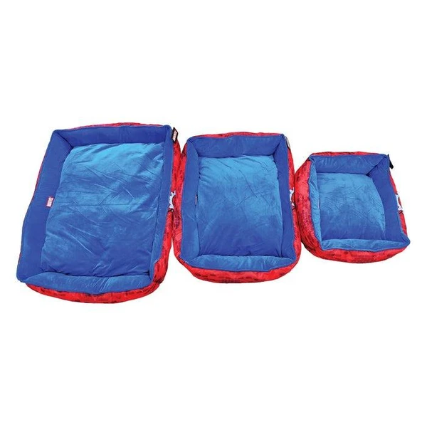 Spiderman Pet Bed- Medium (75x58x19cm) - Red/Blue