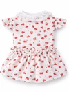 Pet Dress for Dogs & Cats – Outfit with Lace Collar & Ruffle Sleeves (Size:M)