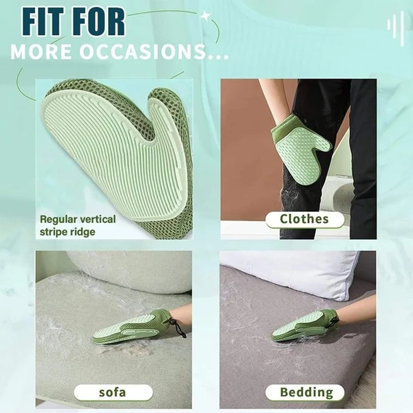 USB Rechargeable Steam Pet Glove – Spray Grooming Tool for Hair Removal & Massage 