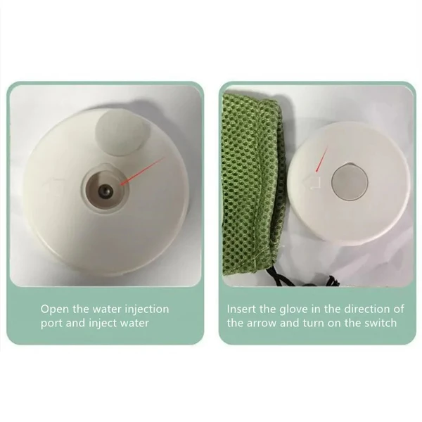 USB Rechargeable Steam Pet Glove – Spray Grooming Tool for Hair Removal & Massage 