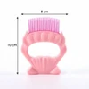 Ergonomic Pet Grooming Comb for Dogs & Cats – Fine Tooth Flea & Tangle Remover (Pink)