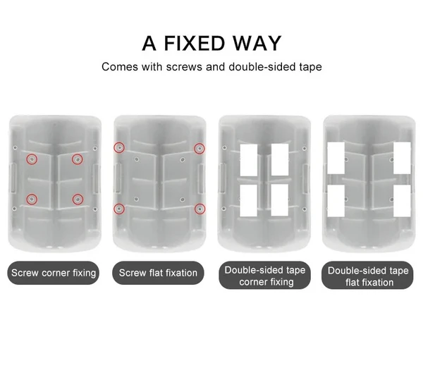 Plastic Self Grooming Hair Remover Cat Brush Corner Design with Catnip - Grey