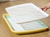 Large Dog Toilet Tray with Removable Mesh Grid & Guide Column for Medium & Large Dogs (65×50cm)