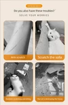 Cartoon Printed Durable Cat Scratching Mat Easy Installation Self-Adhesive for Cats (80cmx50cm)