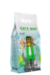 Cat’s Way White Bentonite Clumping Cat Litter Aloe Vera Scented 5L
