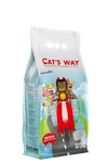 Cat’s Way White Bentonite Clumping Cat Litter Unscented 5L