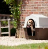Savic Large Outdoor Dog House 97x77x73 cm - Weather-Resistant Dog Kennel for Medium & Large Dogs