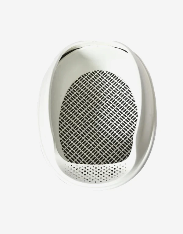 Naomi Large Splash-Proof Cat Litter Box with Sifting Tray Net & Scoop – Anti-Scatter High-Sided Kitty Toilet (50x38x20cm) (YE87651N)