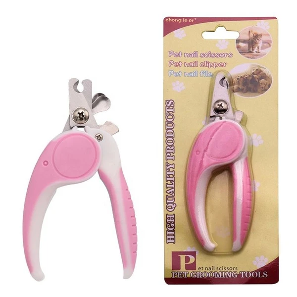 Cute Pet Nail Clipper for Dogs & Cats (Blue)