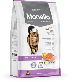 Monello Premium Special Sterilized Cat Dry Food with Turkey & Salmon 