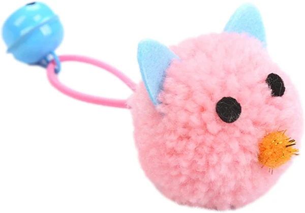 Interactive Plush Mouse with Bell Cat Toy for Indoor Cats