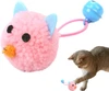 Interactive Plush Mouse with Bell Cat Toy for Indoor Cats